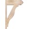 Ekena Millwork Funston Smooth Arts and Crafts Outlooker, Douglas Fir, 7 1/2"W x 22"D x 34"H OUT08X22X34FST03SDF - alternate 2